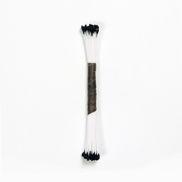 Flower Stamen - Plain Black Fine